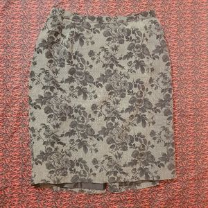 🌹Vintage Floral Career Skirt🌹